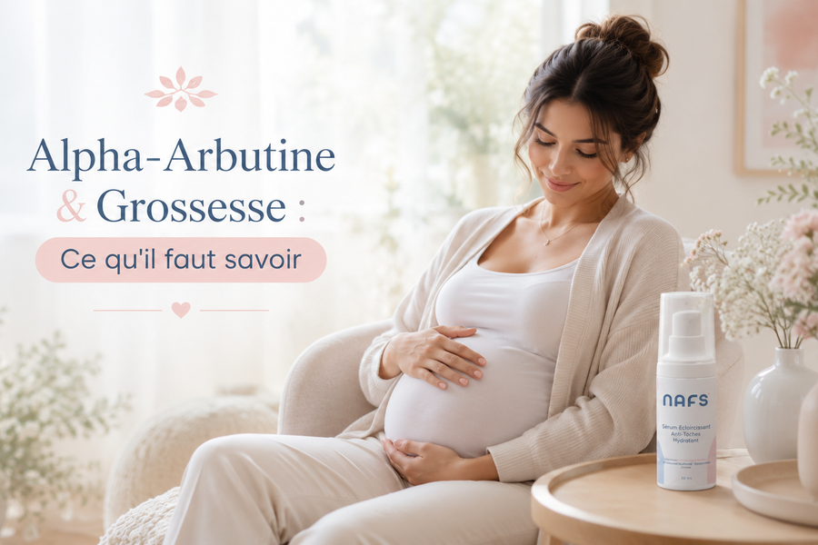 alpha arbutin grossesse sans danger soin anti taches femme enceinte nafs